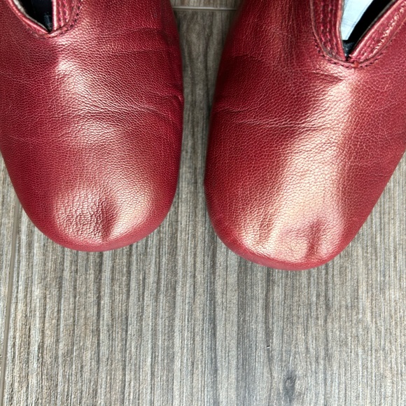 Softinos Red Leather Wedge Ankle 👠 | 8.5 - Picture 2 of 10